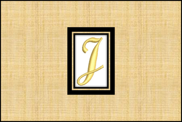Gold Font J