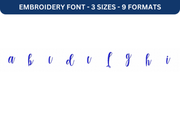 Melany Script Font Lower a to I