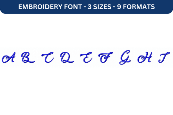 Midnight Bangkok Font Upper A to I