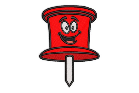 Push Pin Mascot
